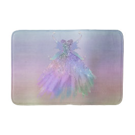 Etheral Fairy Vinge Gown | Rainbow Ombre Sheen Badrumsmatta
