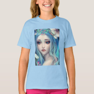 Etheral Fantasy Art   Vacker Fairy Birthday T Shirt