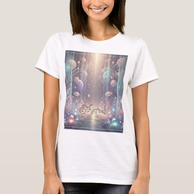 Etheral Fantasy Dreamscape T-Shirt (Framsida)