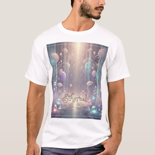 Etheral Fantasy Dreamscape T-Shirt (Framsida)