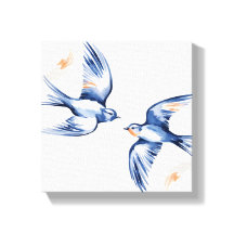 Etheral Flight - Svälj Duo Canvas Art