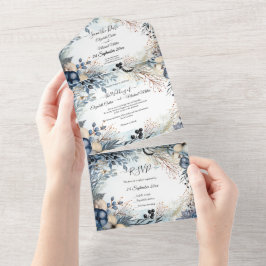 Etheral Flikal Watercolor Serene Foliage