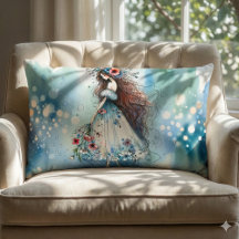 Etheral Flower Fairy in Watercolor Dreamscape