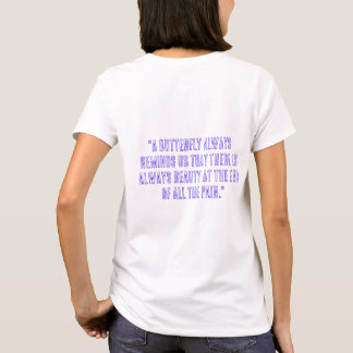 "Etheral Flutter: Butterfly-Inspired T-shirt