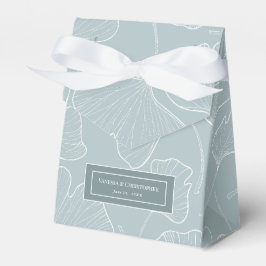 Etheral Ginkgo Biloba Wedding Favor Box Presentaskar