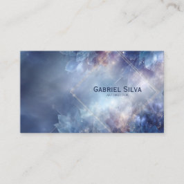 Etheral Glowing Celestial Crystal Visitkort