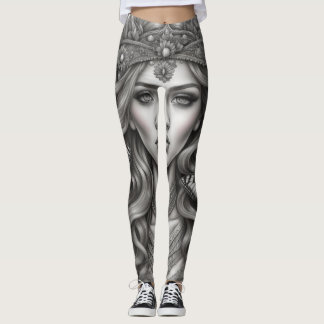 Etheral Goddess of Butterflies Leggings