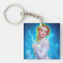 Etheral Goddess Porträtt - Surreal Fantasy