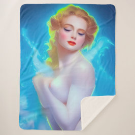 Etheral Goddess Porträtt - Surreal Fantasy