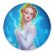 Etheral Goddess Porträtt - Surreal Fantasy