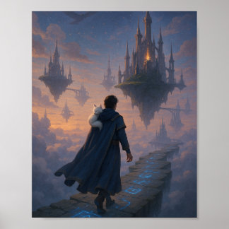 Etheral Himmel City Poster