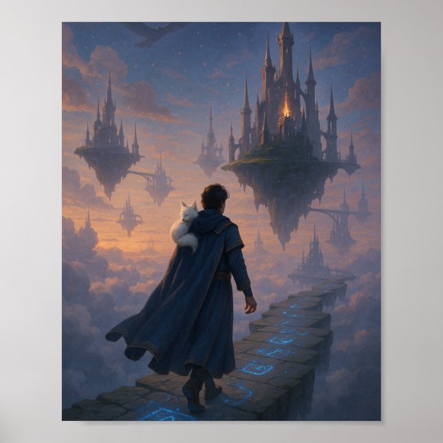 Etheral Himmel City Poster (Framsidan)
