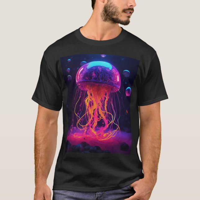 Etheral Jelly The Beauty of the Deep T Shirt (Framsida)