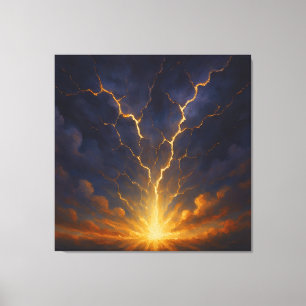Etheral Lightmatch Canvastryck