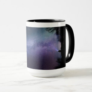 Etheral Lila Smoke Art Mugg