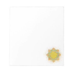 Etheral Lotus Flower Anpassningsbar Anteckningsblock