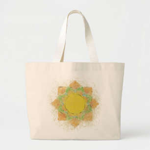 Etheral Lotus Flower Jumbo Tygkasse