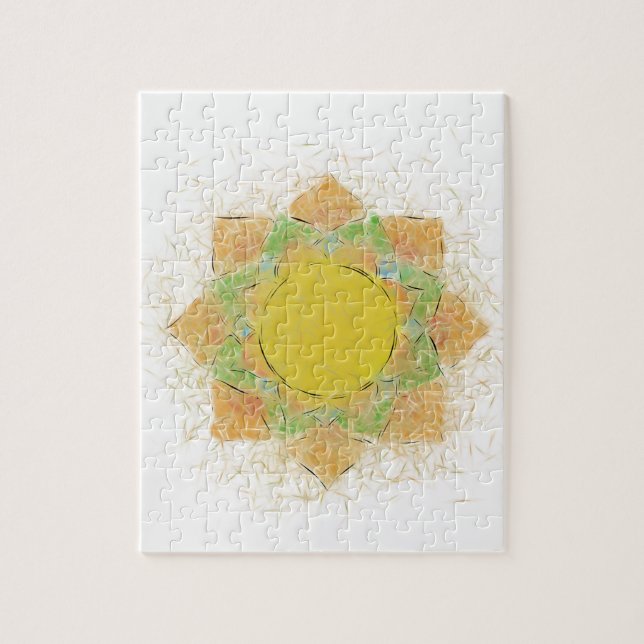 Etheral Lotus Flower Pussel (Vertikal)