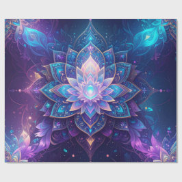 Etheral Lotus Wrapping Papper Presentpapper