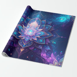 Etheral Lotus Wrapping Papper Presentpapper
