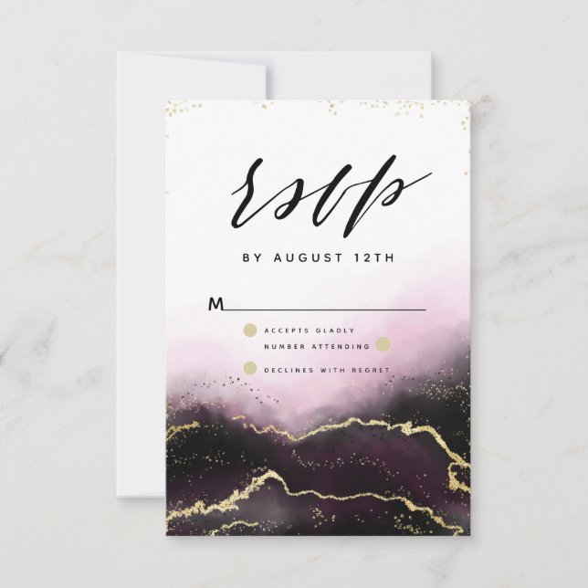 Etheral Mist Ombre Vin Watercolor Moody OSA (Framsida)