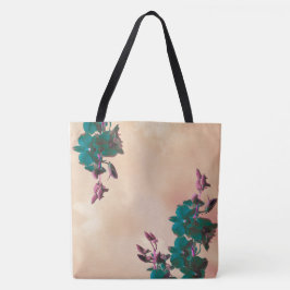 Etheral Orchids Tote Tygkasse