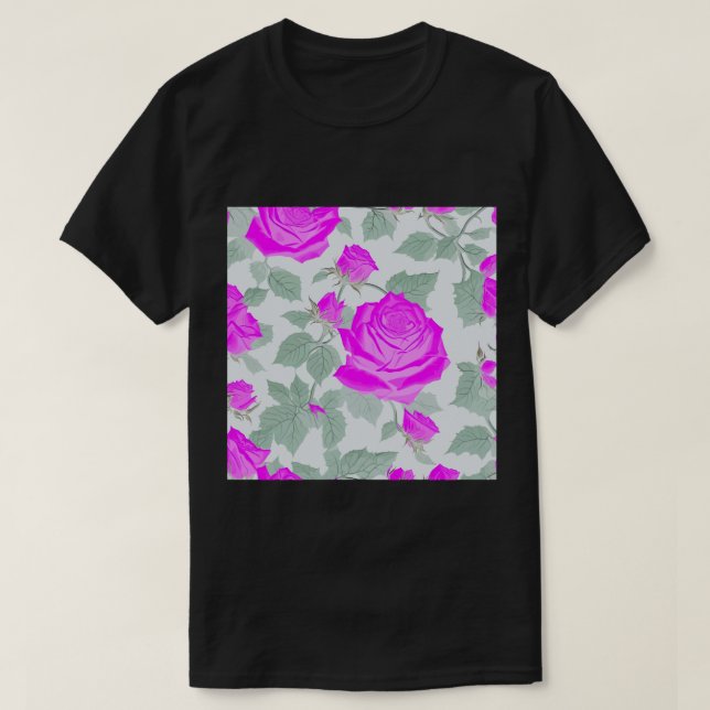 Etheral Rosa Ghost Ro T Shirt (Design framsida)