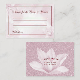 Etheral Rosa Magnolia, Bröllop Rådkort
