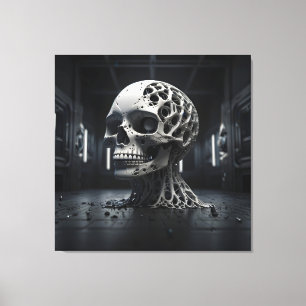 Etheral Skull Metamorfos Canvastryck