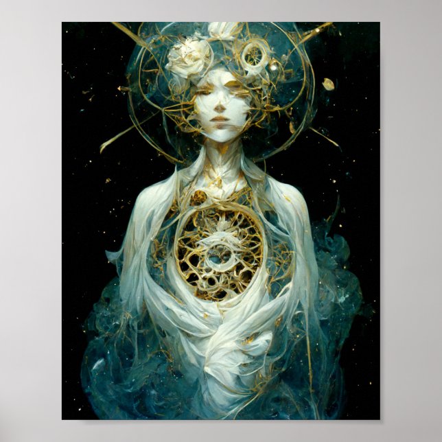Etheral Sprite 2 Fantasy Art Poster (Framsidan)