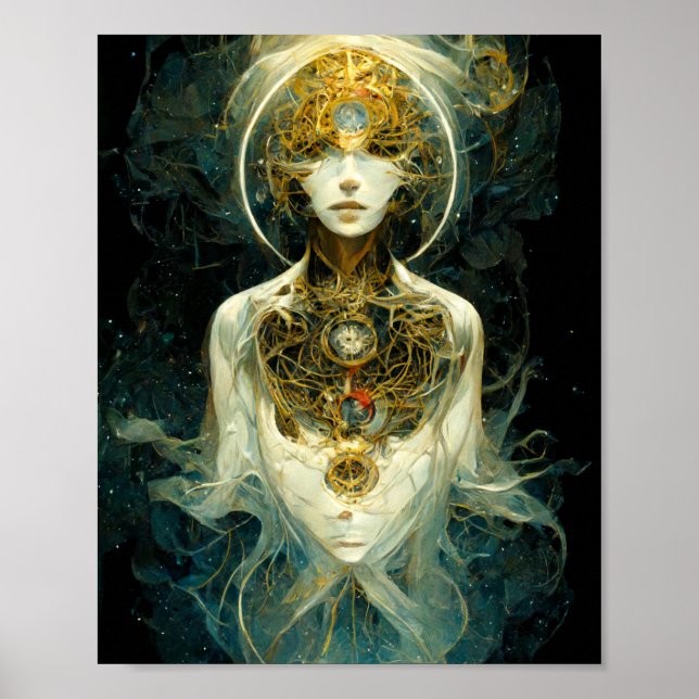 Etheral Sprite 3 Fantasy Art Poster (Framsidan)