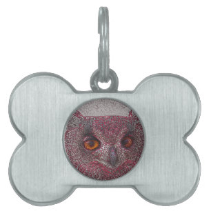 Etheral Uggla ID-bricka Husdjur