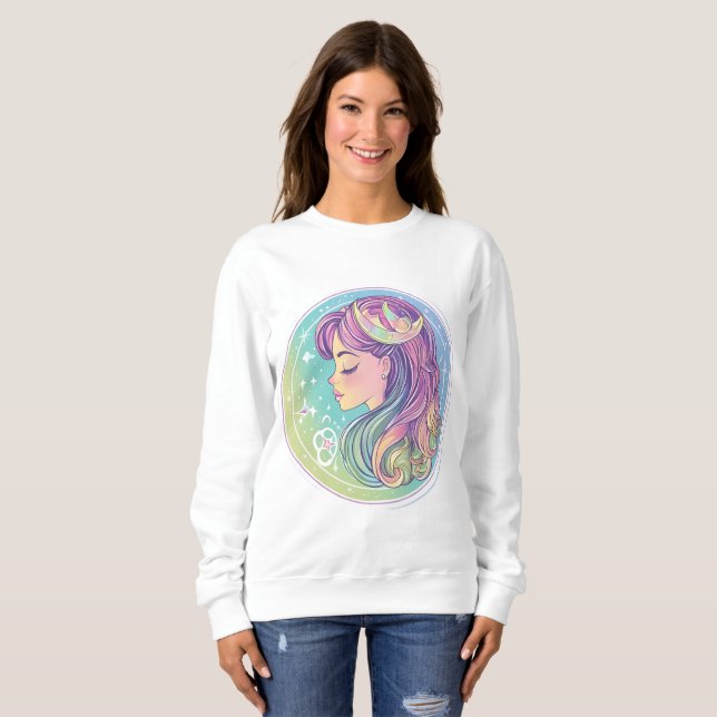 Etheral Våg Maiden T Shirt (Hel framsida)