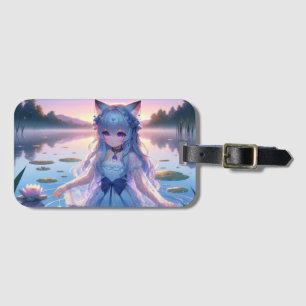 Etheral Vatten Anime Catgirl Bagagebricka