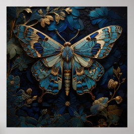 Etheral Vingar - Butterfly Digital Art Poster