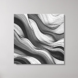 Etheral Vinkarare: en doktion av ljus och skugga Canvastryck