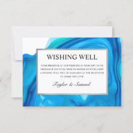 Etheral Wave Wishing well Bröllop Card-presentkort OSA Kort