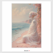 Etheral Woman på Dreamy Beach