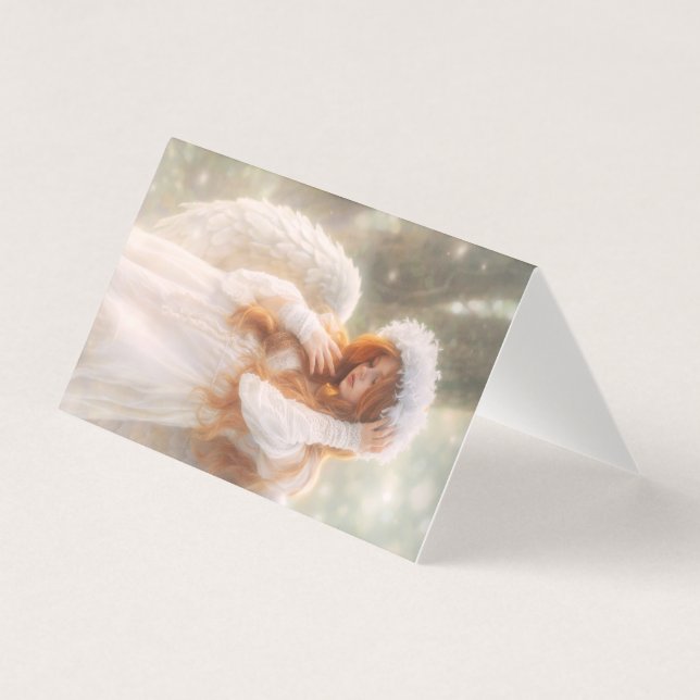 Ethereal Angel in the Forest Kort (Framsida)