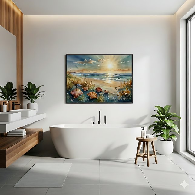 Ethereal Underwater Scene Poster (Skapare uppladdad)