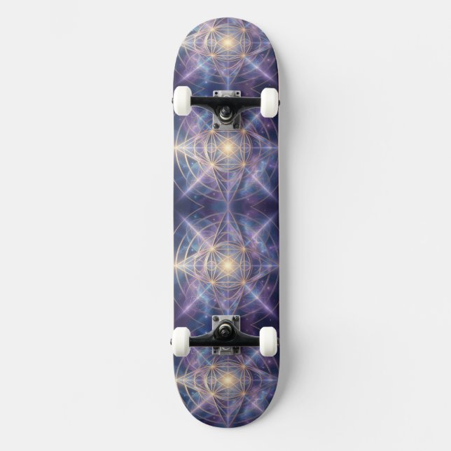 Ethereal Vision – Beyond Reality24 Mini Skateboard Bräda 18,5 Cm (Framsida)