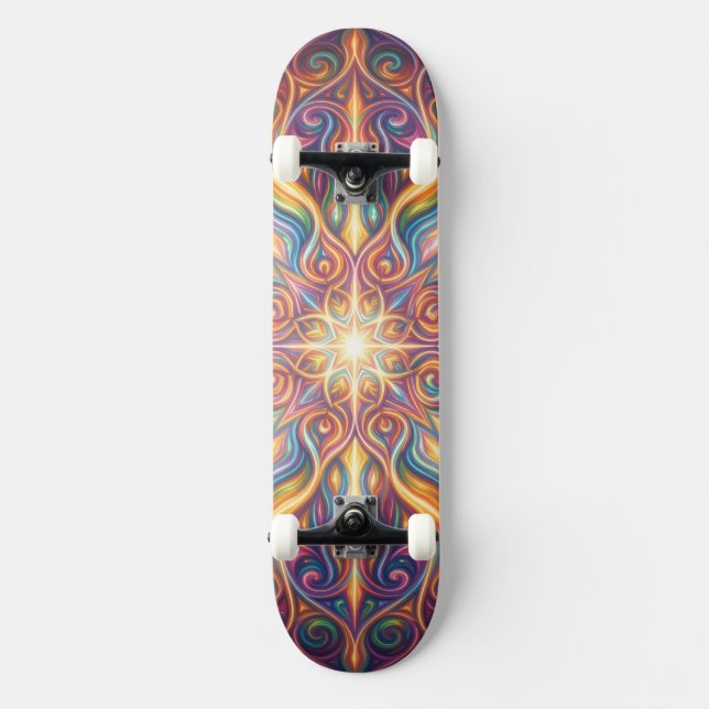 Ethereal Vision – Beyond Reality44 Mini Skateboard Bräda 18,5 Cm (Framsida)