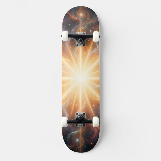 Ethereal Vision – Beyond Reality48 Mini Skateboard Bräda 18,5 Cm (Framsida)