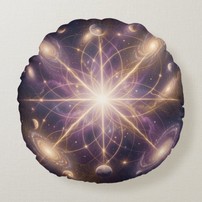 Ethereal Vision – Beyond Reality57 Rund Kudde (Framsidan)