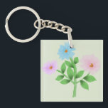 Ethereal Watercolor Wildflower Bouquet - Pastel Fl<br><div class="desc">A delicate, hand-painted digital watercolor illustration featuring a trio of ethereal wildflowers in soft shades of sky blue, misty purple, and blush pink. This botanical piece captures the fluid transparency of traditional watercolor with a modern, clean aesthetic. Perfect for cottagecore lovers, nursery decor, or anyone who appreciates the quiet beauty...</div>