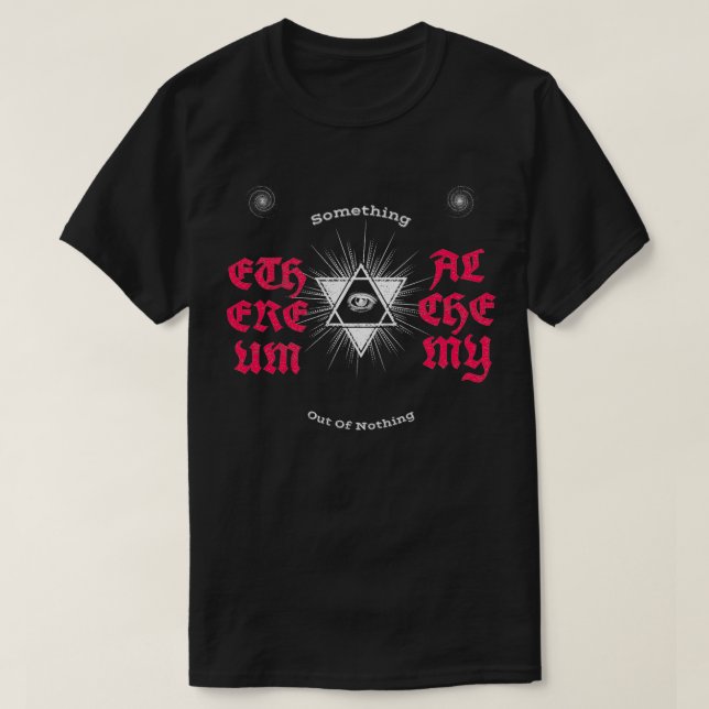 ETHEREUM ALCHEMY T SHIRT (Design framsida)