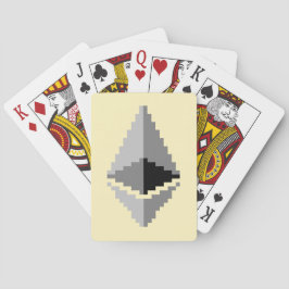 Ethereum ETH 8-Bit Logo | Spelkort