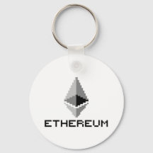 Ethereum ETH 8-Bit Logotyp | Grundläggande Nyckelr