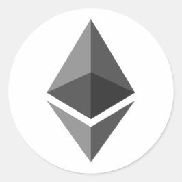 Ethereum ETH-logotyp | Klistermärke