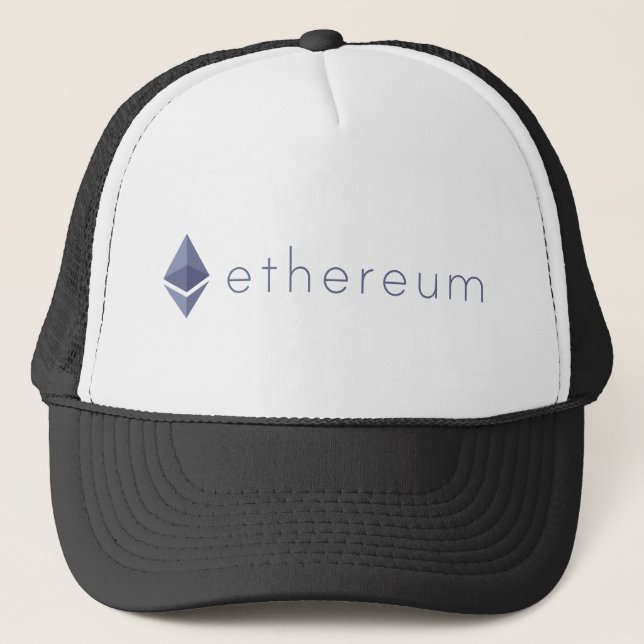 Ethereum Full Image - Truckerhatt Keps (Framsida)